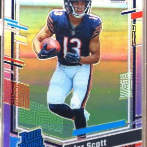 2023 Donruss Optic Tyler Scott RC Holo #218 Bears