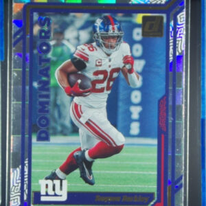 2023 Donruss Saquon Barkley #D-22 Giants Dominators