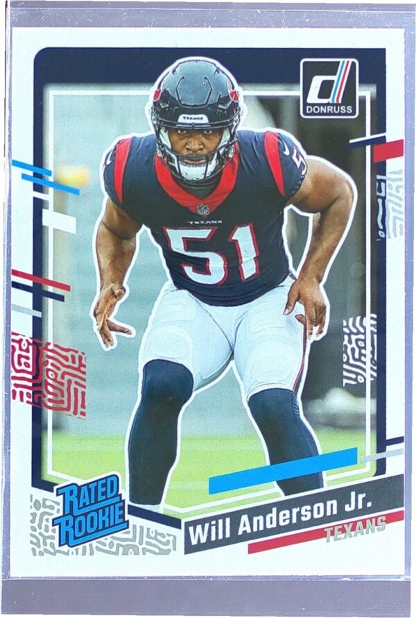 2023 Donruss Will Anderson Jr. RC #342 Texans