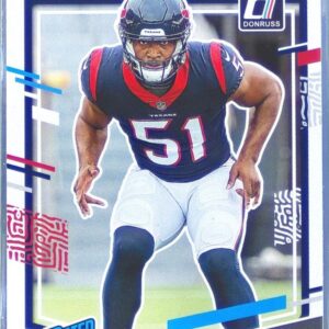 2023 Donruss Will Anderson Jr. RC #342 Texans