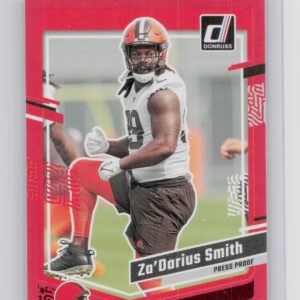 2023 Donruss Za'Darius Smith Press Proof #199 Browns