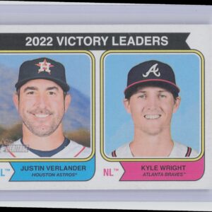2023 Heritage 2022 Victory Leaders (Justin Verlander / Kyle Wright) #205 Braves
