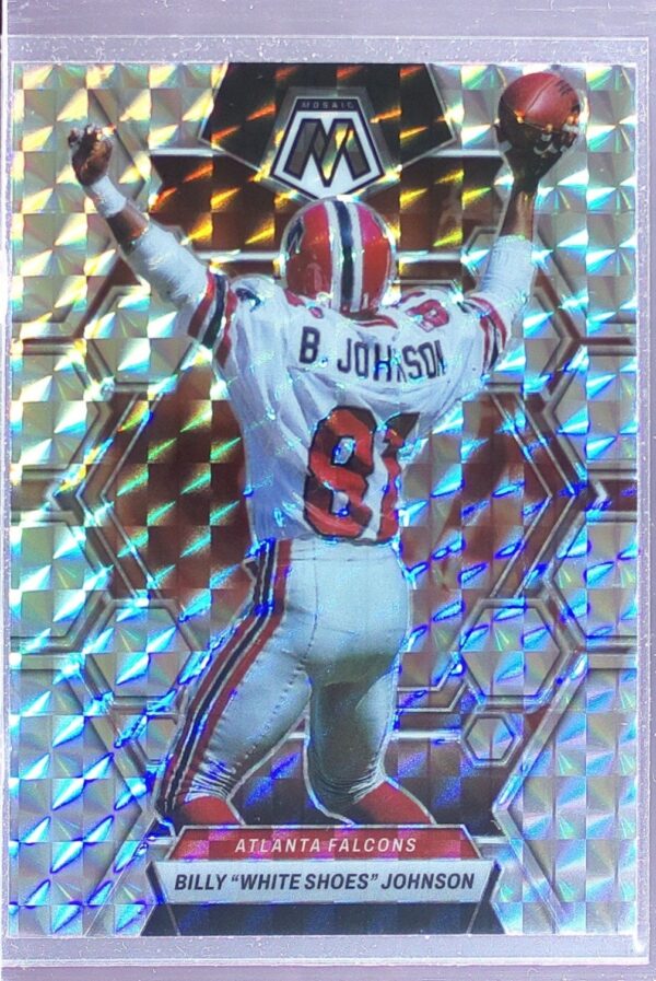 2023 Mosaic Billy "White Shoes" Johnson Mosaic #11 Falcons