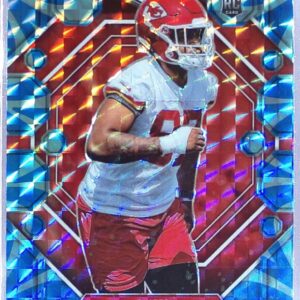 2023 Mosaic Felix Anudike-Uzomah Reactive Blue Mosaic #320 Chiefs
