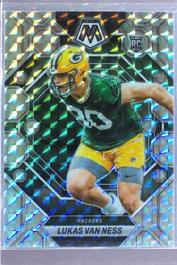 2023 Mosaic Lukas Van Ness Mosaic #342 Packers
