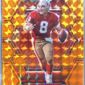 2023 Mosaic Steve Young Orange Mosaic /199 #218 49ers