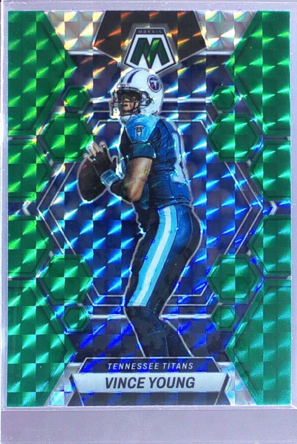 2023 Mosaic Vince Young Green Mosaic #241 Titans