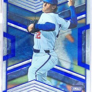 2023 Panini Elite Extra Edition Hurston Waldrep Aspirations Blue /349 #49 Braves