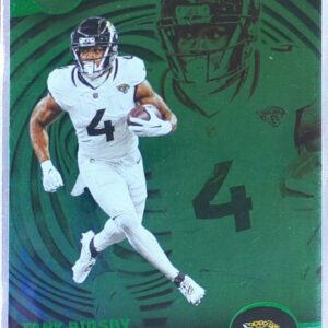 2023 Panini Illusions Tank Bigsby Emerald Trophy Collection RC #51 Jaguars