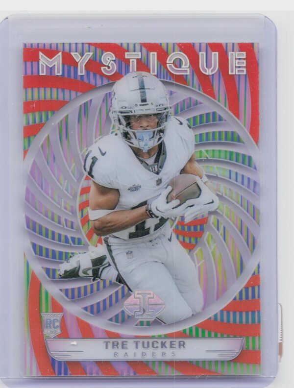 2023 Panini Illusions Tre Tucker Mystique #37 Raiders