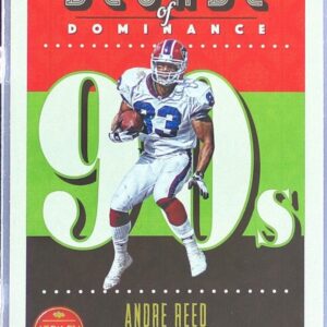 2023 Panini Legacy Andre Reed #DOD-1 Bills Decade of Dominance
