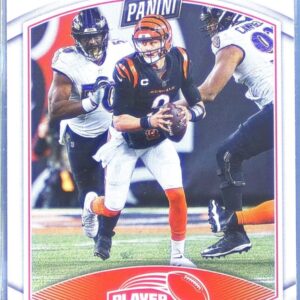 2023 Panini Player of the Day Joe Burrow #3 Bengals