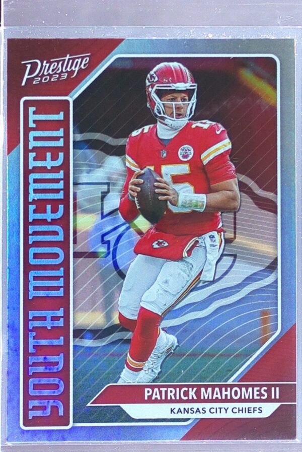 2023 Panini Prestige Patrick Mahomes II #YM-1 Chiefs Youth Movement