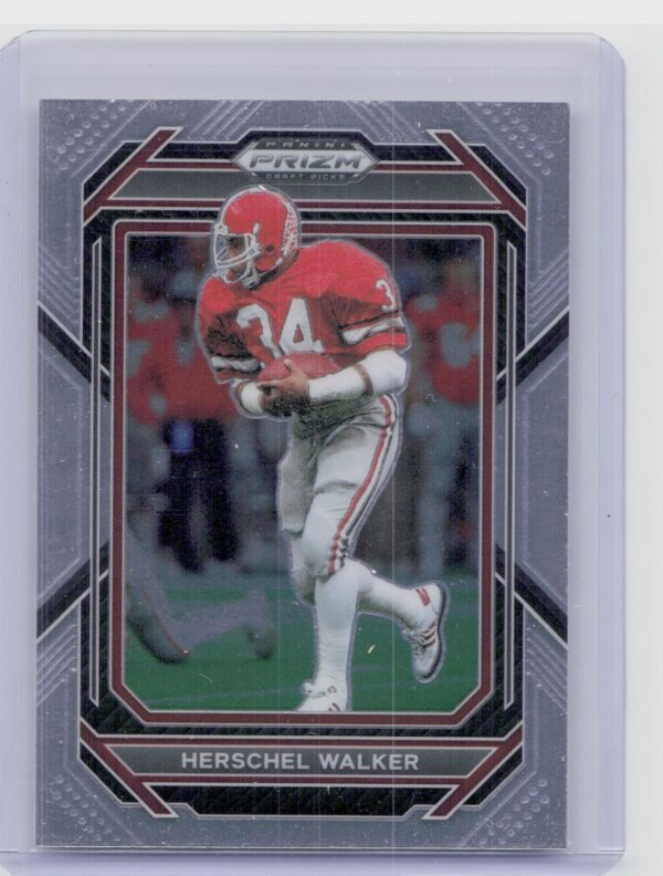 2023 Panini Prizm Draft Picks Herschel Walker #43 Bulldogs