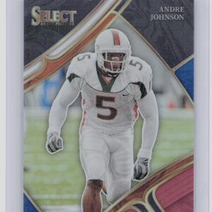 2023 Panini Select Draft Picks Andre Johnson Tri Color Prizm #176 Hurricanes