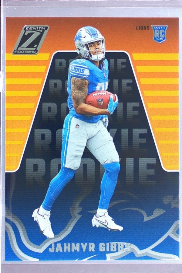 2023 Panini Zenith Jahmyr Gibbs RC #144 Lions