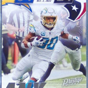 2023 Prestige Austin Ekeler #AGS-4 Chargers Any Given Sunday