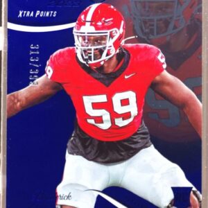 2023 Prestige Broderick Jones Xtra Points Blue /399 #308 Steelers