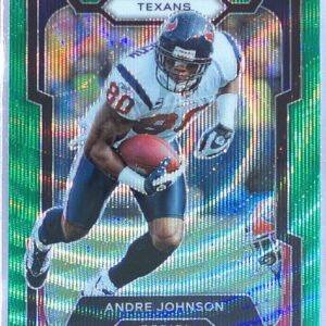 2023 Prizm Andre Johnson Green Wave #121 Texans