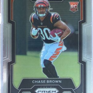 2023 Prizm Chase Brown RC #318 Bengals