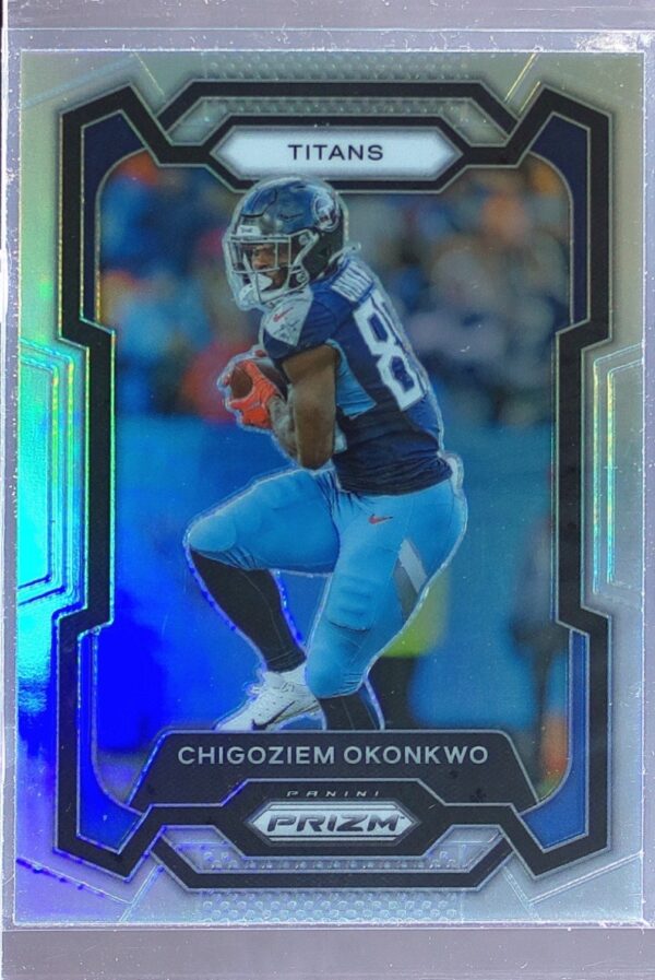 2023 Prizm Chigoziem Okonkwo Silver #288 Titans