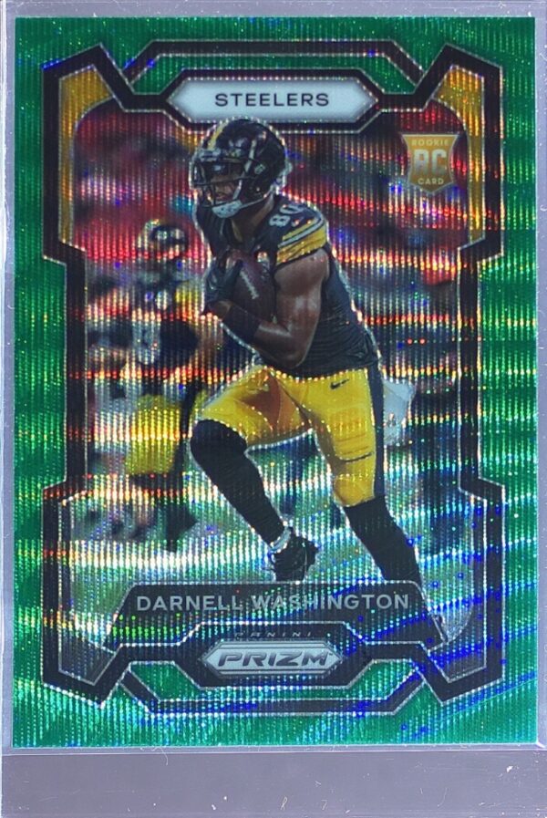2023 Prizm Darnell Washington Green Wave RC #384 Steelers