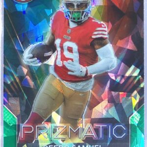 2023 Prizm Deebo Samuel #17 49ers Prizmatic Prizms Green Ice