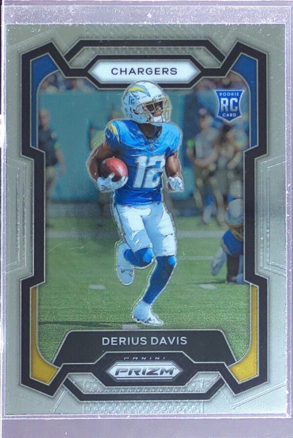 2023 Prizm Derius Davis RC #351 Chargers