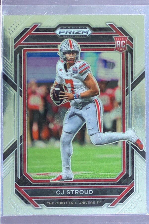2023 Prizm Draft Picks C.J. Stroud RC #102 Buckeyes