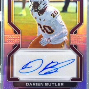 2023 Prizm Draft Picks Darien Butler Auto #RA-DBU Devils 2022 Prizm Draft Picks