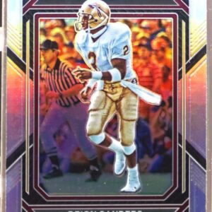 2023 Prizm Draft Picks Deion Sanders Prizms Silver #28 Seminoles
