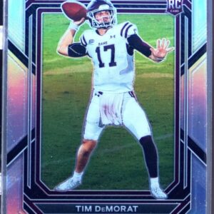 2023 Prizm Draft Picks Tim DeMorat Prizms Silver RC #114 Rams