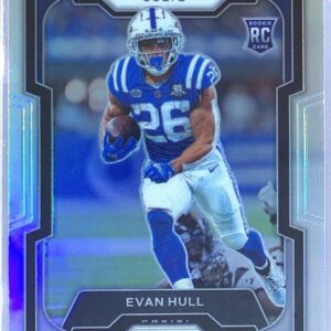 2023 Prizm Evan Hull Silver RC #344 Colts