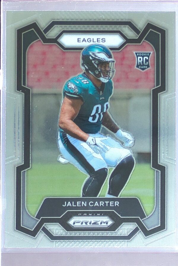 2023 Prizm Jalen Carter RC #381 Eagles