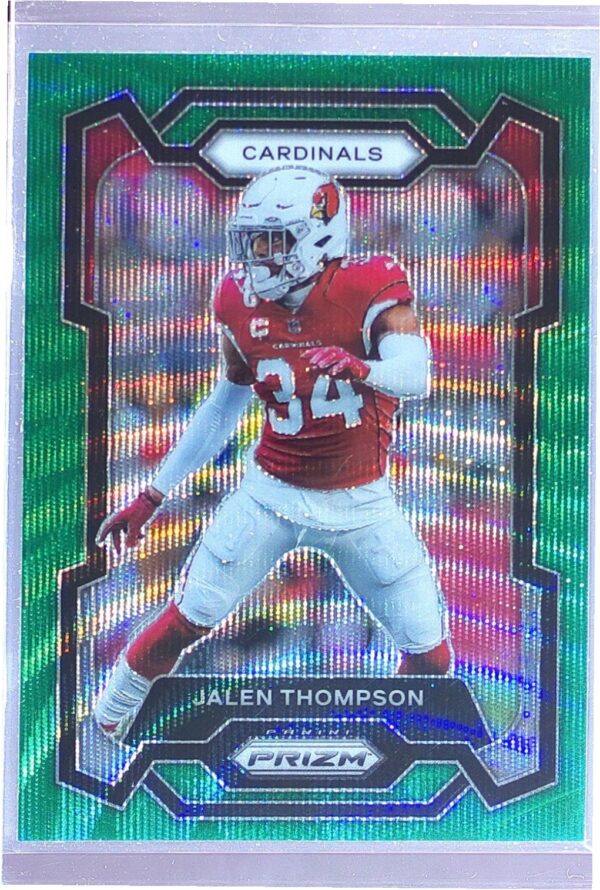 2023 Prizm Jalen Thompson Green Wave #8 Cardinals