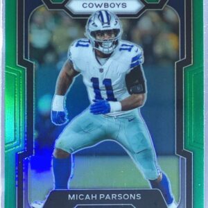 2023 Prizm Micah Parsons Green #78 Cowboys