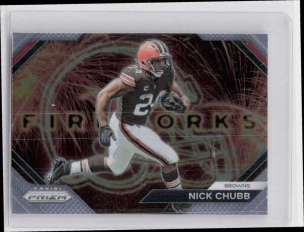 2023 Prizm Nick Chubb Fireworks  #F-13 Browns