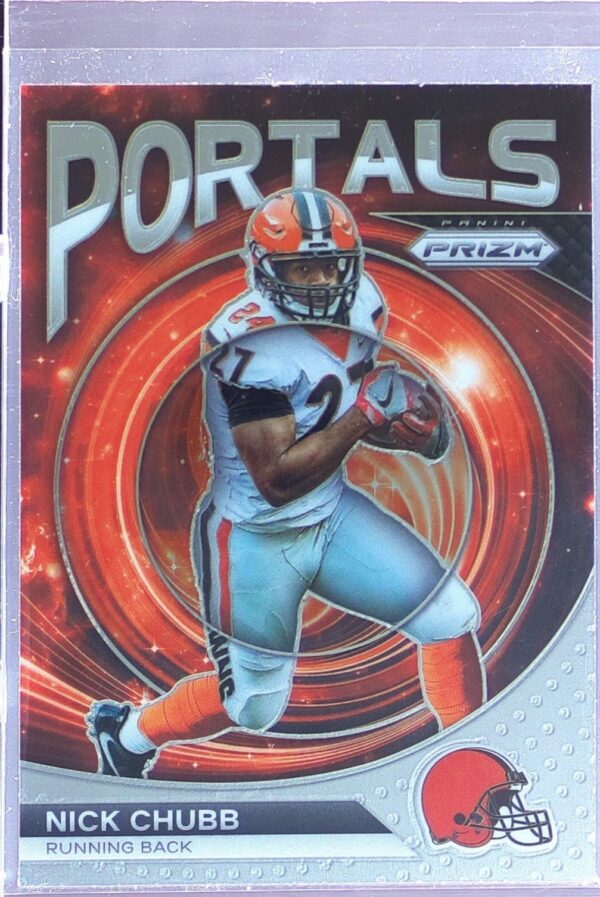 2023 Prizm Nick Chubb #PO-9 Bulldogs Portals