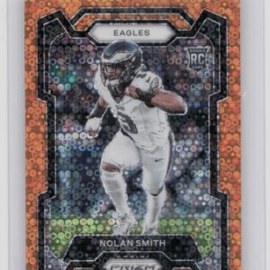 2023 Prizm Nolan Smith Disco RC #382 Eagles