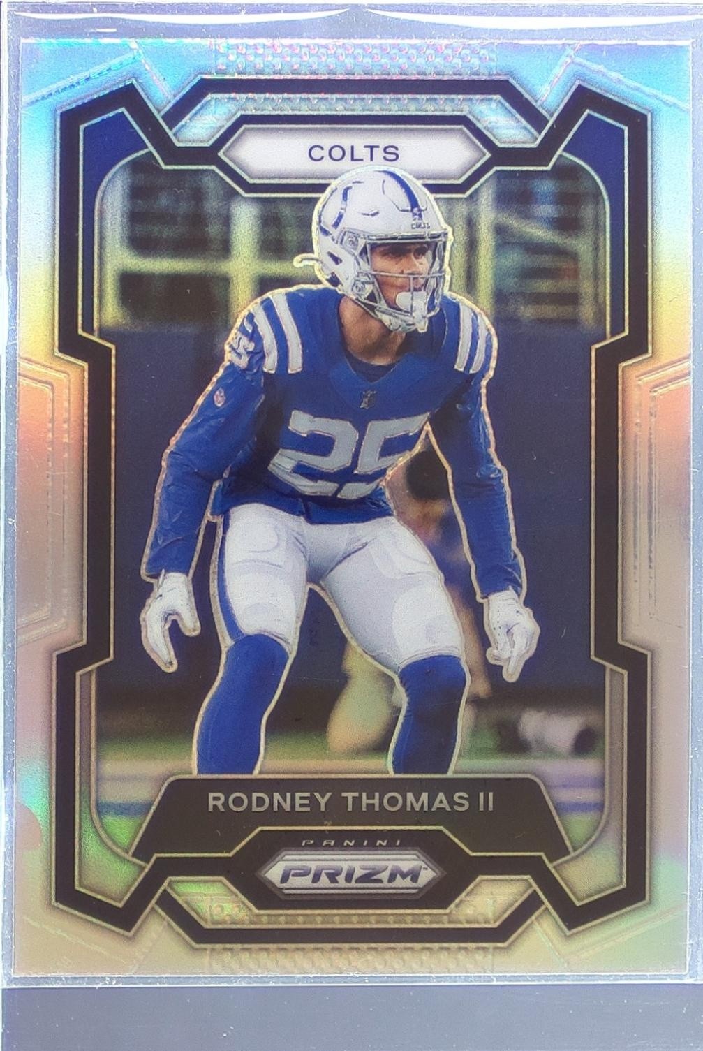 2023 Prizm Rodney Thomas II Silver #130 Colts
