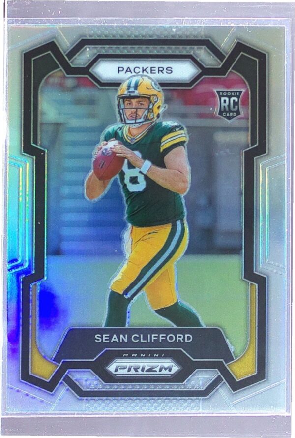 2023 Prizm Sean Clifford Silver RC #338 Packers