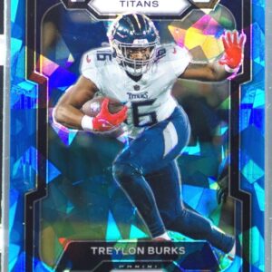 2023 Prizm Treylon Burks Blue Ice /99 #291 Titans