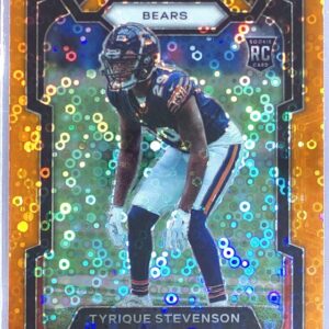 2023 Prizm Tyrique Stevenson Orange Disco RC #316 Bears