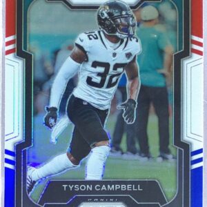 2023 Prizm Tyson Campbell Red White and Blue #140 Jaguars