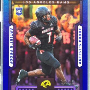 2023 Score Tiyon Evans RC Artist Proof /35 #336 Rams