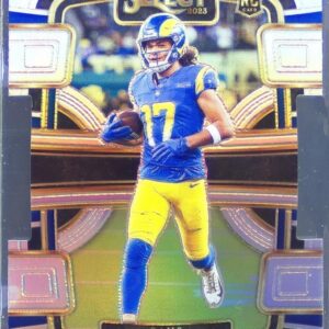 2023 Select Puka Nacua Silver Prizms Die Cuts RC #56 Rams