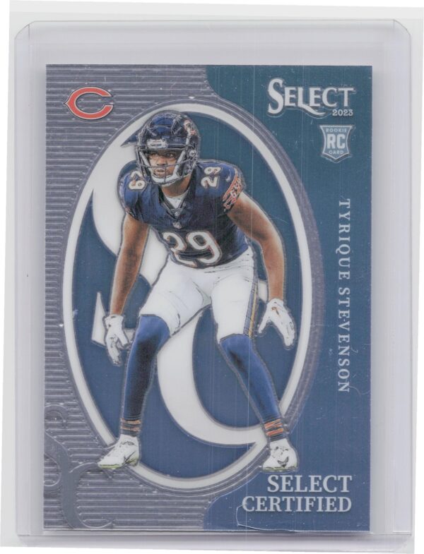 2023 Select Tyrique Stevenson RC #CRO-TST Bears Select Certified Rookies