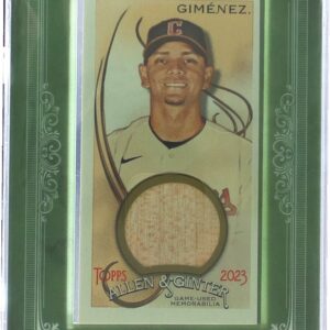 2023 Topps Allen & Ginter Andres Gimenez JSY #MFR-AG Guardians Framed Mini Relic