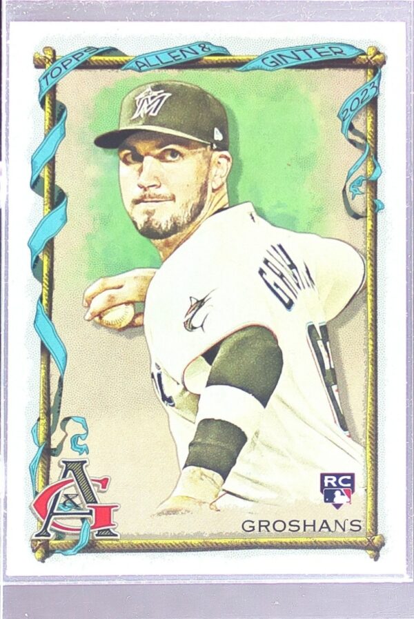 2023 Topps Allen & Ginter Jordan Groshans RC #144 Marlins