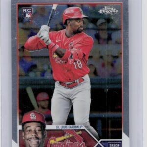 2023 Topps Chrome Jordan Walker RC #209 Cardinals